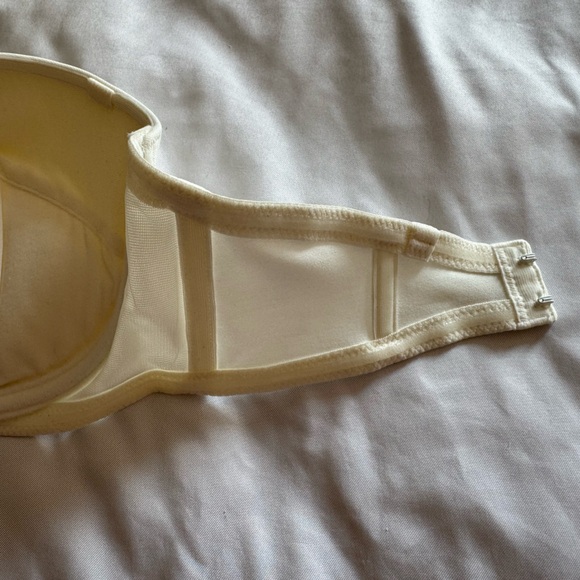 Victoria’s Secret The Miracle Bra 34C | Ivory, Strapless, Underwire, Push-up VTG - Picture 6 of 7